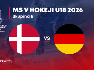 Dánsko - Nemecko: ONLINE prenos zo skupiny B na MS v hokeji do 18 rokov 2026 (MS U18).