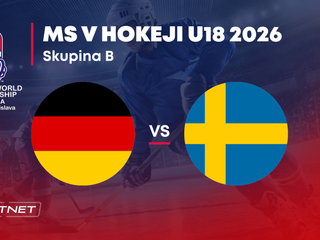 Nemecko - Švédsko: ONLINE prenos zo skupiny B na MS v hokeji do 18 rokov 2026 (MS U18).