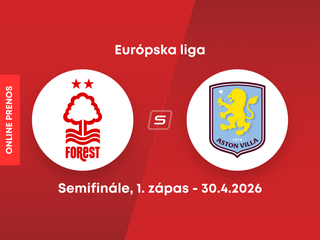 Nottingham Forest - Aston Villa FC: ONLINE prenos z prvého zápasu semifinále Európskej ligy.