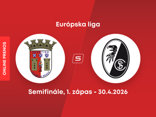 Sporting Braga - SC Freiburg: ONLINE prenos z prvého zápasu semifinále Európskej ligy.