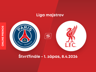 Paríž Saint-Germain - Liverpool FC: ONLINE prenos zo zápasu štvrťfinále Ligy majstrov. 