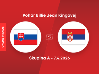 Slovensko - Srbsko: LIVE STREAM zo zápasu Pohára Billie Jean Kingovej.