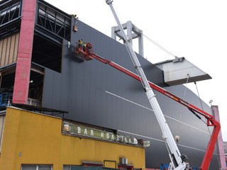 Rekonštrukcia Štadióna Pavla Demitru v Trenčíne. 