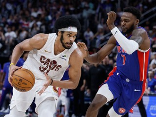 Momentka zo zápasu Detroit - Cleveland