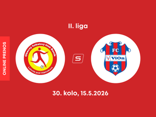 OFK Baník Lehota pod Vtáčnikom - FC ViOn Zlaté Moravce: ONLINE prenos zo zápasu 30. kola II. ligy.