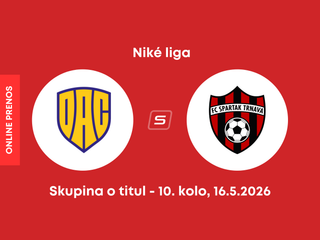 FC DAC Dunajská Streda - FC Spartak Trnava: ONLINE prenos zo zápasu 10. kola skupiny o titul Niké ligy.