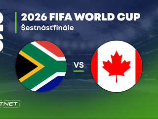 Južná Afrika - Kanada: ONLINE prenos zo zápasu na MS vo futbale 2026.