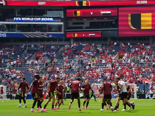 The Belgian team take part in the warm up ahead pf the World Cup Group G soccer match between Belgium and Egypt in Seattle, Monday, June 15, 2026. (AP Photo/Manu Fernandez)
- Canada26
- Canada2026
- FIFA
- Mexico26
- Mexico2026
- soccer
- USA26
- USA2026
- worldcup
- worldcup26
- WorldCup2026
- futbol
- Canada26
- Canada2026
- FIFA
- Mexico26
- Mexico2026
- soccer
- USA26
- USA2026
- worldcup
- worldcup26
- WorldCup2026
- futbol