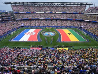 Players stand for the national anthem before the World Cup Group L soccer match between Croatia and Ghana in Philadelphia, Saturday, June 27, 2026. (AP Photo/Matt Rourke)
- Canada26
- Canada2026
- FIFA
- Mexico26
- Mexico2026
- soccer
- USA26
- USA2026
- worldcup
- worldcup26
- WorldCup2026
- futbol
- Canada26
- Canada2026
- FIFA
- Mexico26
- Mexico2026
- soccer
- USA26
- USA2026
- worldcup
- worldcup26
- WorldCup2026
- futbol
