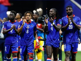 Haiti's Carlens Arcus (2), Martin Experience (8), Ricardo Ade (4) and Frantzdy Pierrot (20) applaud fans after the team's World Cup Group C soccer match between Morocco and Haiti in Atlanta, Wednesday, June 24, 2026. (AP Photo/Erik S. Lesser)
- Canada26
- Canada2026
- FIFA
- Mexico26
- Mexico2026
- soccer
- USA26
- USA2026
- worldcup
- worldcup26
- WorldCup2026
- futbol
- Canada26
- Canada2026
- FIFA
- Mexico26
- Mexico2026
- soccer
- USA26
- USA2026
- worldcup
- worldcup26
- WorldCup2026
- futbol