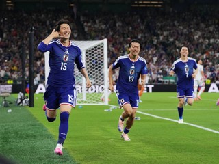 Japan's Daichi Kamada (15) celebrates scoring his side's first goal against Tunisia during the World Cup Group F soccer match in Guadalupe, near Monterrey, Mexico, Saturday, June 20, 2026. (AP Photo/Matias Delacroix)

- Canada26
- Canada2026
- FIFA
- Mexico26
- Mexico2026
- soccer
- USA26
- USA2026
- worldcup
- worldcup26
- WorldCup2026
- futbol
- Canada26
- Canada2026
- FIFA
- Mexico26
- Mexico2026
- soccer
- USA26
- USA2026
- worldcup
- worldcup26
- WorldCup2026
- futbol