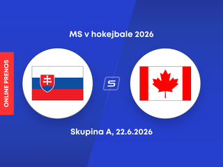 Slovensko - Kanada: Online prenos zo skupinového zápasu MS v hokejbale 2026.