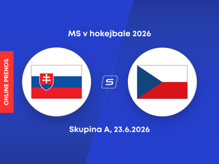 Slovensko - Česko: Online prenos zo skupinového zápasu MS v hokejbale 2026.