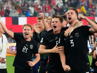 Norway players Andreas Schjelderup (21), David Moeller Wolfe and Kristoffer Ajer (3) celebrate after defeating Senegal in a World Cup Group I soccer match in East Rutherford, N.J., near New York, Monday, June 22, 2026. (AP Photo/Yuki Iwamura)

- Canada26
- Canada2026
- FIFA
- Mexico26
- Mexico2026
- soccer
- USA26
- USA2026
- worldcup
- worldcup26
- WorldCup2026
- futbol
- Canada26
- Canada2026
- FIFA
- Mexico26
- Mexico2026
- soccer
- USA26
- USA2026
- worldcup
- worldcup26
- WorldCup2026
- futbol