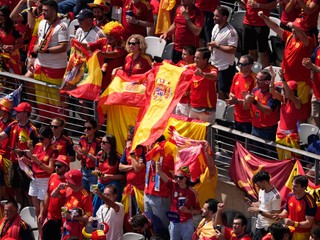 Spain supporters cheer before the World Cup final soccer match between Spain and Argentina in East Rutherford, N.J., near New York, Sunday, July 19, 2026. (AP Photo/Matt Slocum)
- Canada26
- Canada2026
- FIFA
- Mexico26
- Mexico2026
- soccer
- USA26
- USA2026
- worldcup
- worldcup26
- WorldCup2026
- futbol
- Canada26
- Canada2026
- FIFA
- Mexico26
- Mexico2026
- soccer
- USA26
- USA2026
- worldcup
- worldcup26
- WorldCup2026
- futbol