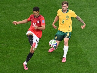 Egypt's Hamdy Fathy (14) clears the ball in front of Australia's Connor Metcalfe (8) during the World Cup round of 32 soccer match between Australia and Egypt in Arlington, Texas, near Dallas, Friday, July 3, 2026. (AP Photo/Jessica Tobias)

- Canada26
- Canada2026
- FIFA
- Mexico26
- Mexico2026
- soccer
- USA26
- USA2026
- worldcup
- worldcup26
- WorldCup2026
- futbol
- Canada26
- Canada2026
- FIFA
- Mexico26
- Mexico2026
- soccer
- USA26
- USA2026
- worldcup
- worldcup26
- WorldCup2026
- futbol