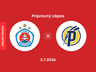 ŠK Slovan Bratislava - Puskás Akadémia FC: Online prenos z prípravného zápasu.