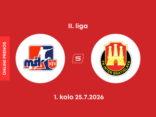 MŠK Považská Bystrica - FK Inter Bratislava: ONLINE prenos zo zápasu 1. kola II. ligy.