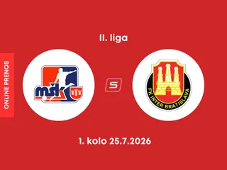 MŠK Považská Bystrica - FK Inter Bratislava: ONLINE prenos zo zápasu 1. kola II. ligy.