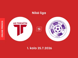 AS Trenčín - KFC Komárno: ONLINE prenos zo zápasu 1. kola Niké ligy.