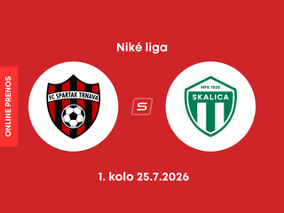 FC Spartak Trnava - MFK Skalica: ONLINE prenos zo zápasu 1. kola Niké ligy.