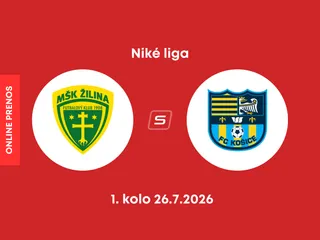 MŠK Žilina - FC Košice: ONLINE prenos zo zápasu 1. kola Niké ligy.