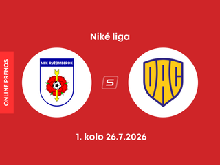 MFK Ružomberok - FC DAC Dunajská Streda: ONLINE prenos zo zápasu 1. kola Niké ligy.