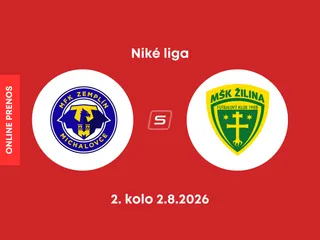 MFK Zemplín Michalovce - MŠK Žilina: ONLINE prenos zo zápasu 2. kola Niké ligy.