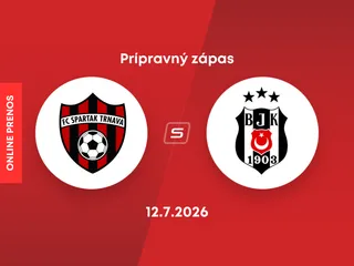 Spartak Trnava - Besiktas Instanbul: Online prenos z prípravného zápasu.
