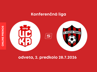 CSKA 1948 Sofia - FC Spartak Trnava: ONLINE prenos z odvetného zápasu 2. predkola Konferenčnej ligy.