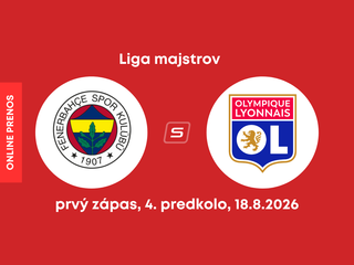 Fenerbahce Istanbul - Olympique Lyon: ONLINE prenos z prvého zápasu 4. predkola Ligy majstrov.