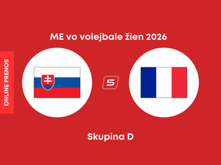 Slovensko - Francúzsko: ONLINE prenos z ME vo volejbale žien 2026. 