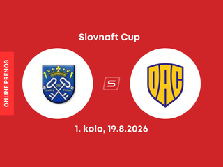 OŠK Svätý Peter - FC DAC 1904 Dunajská Streda: ONLINE prenos z 1. kola Slovnaft Cupu.