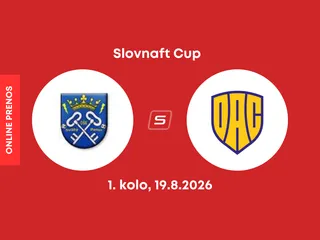 OŠK Svätý Peter - FC DAC 1904 Dunajská Streda: ONLINE prenos z 1. kola Slovnaft Cupu.