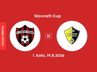 FC Spartak Trnava - OŠK Trenčianske Stankovce: ONLINE prenos z 1. kola Slovnaft Cupu.