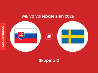Slovensko - Švédsko: ONLINE prenos z ME vo volejbale žien 2026.