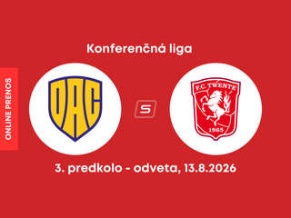 FC DAC 1904 Dunajská Streda - FC Twente Enschede: ONLINE prenos z odvety 3. predkola Konferenčnej ligy.