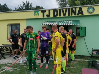 Pred zápasom Divina - Žilina. 