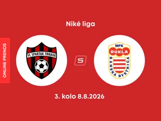 FC Spartak Trnava - MFK Dukla Banská Bystrica: ONLINE prenos zo zápasu 3. kola Niké ligy.