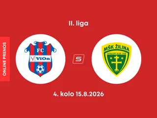 FC ViOn Zlaté Moravce - MŠK Žilina B: ONLINE prenos zo zápasu 4. kola II. ligy.