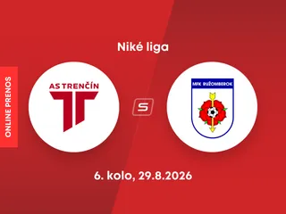 AS Trenčín - MFK Ružomberok: ONLINE prenos zo zápasu 6. kola Niké ligy.