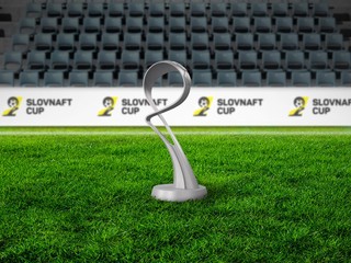Trofej pre Slovnaft Cupu. 