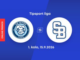 HK Nitra - HC Slovan Bratislava: ONLINE prenos zo zápasu 1. kola Tipsport ligy.