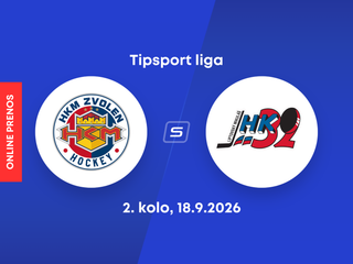HKM Zvolen - HK 32 Liptovský Mikuláš: ONLINE prenos zo zápasu 2. kola Tipsport ligy.