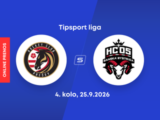 HC Prešov - HC MONACObet Banská Bystrica: ONLINE prenos zo zápasu 4. kola Tipsport ligy.