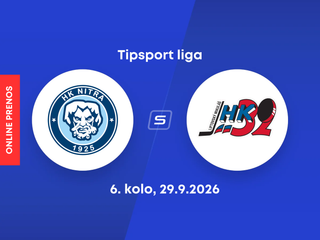 HK Nitra - HK 32 Liptovský Mikuláš: ONLINE prenos zo zápasu 6. kola Tipsport ligy.