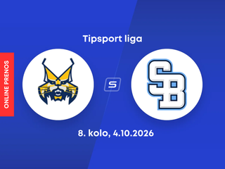 HK Spišská Nová Ves - HC Slovan Bratislava: ONLINE prenos zo zápasu 8. kola Tipsport ligy.