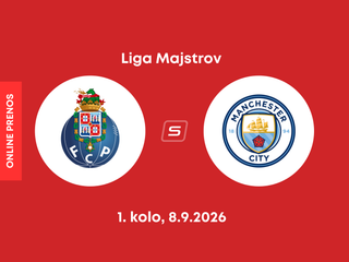 FC Porto - Manchester City: ONLINE prenos zo zápasu 1. kola ligovej fázy Ligy majstrov.