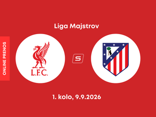 Liverpool FC - Atlético Madrid: ONLINE prenos zo zápasu 1. kola ligovej fázy Ligy majstrov.