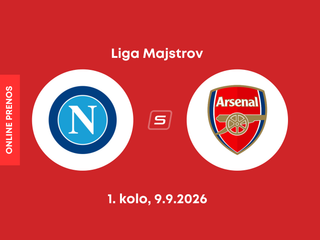 SSC Neapol - Arsenal FC: ONLINE prenos zo zápasu 1. kola ligovej fázy Ligy majstrov.